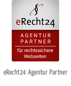 Ich bin seit 2015 Agentur-Partner bei eRecht24.